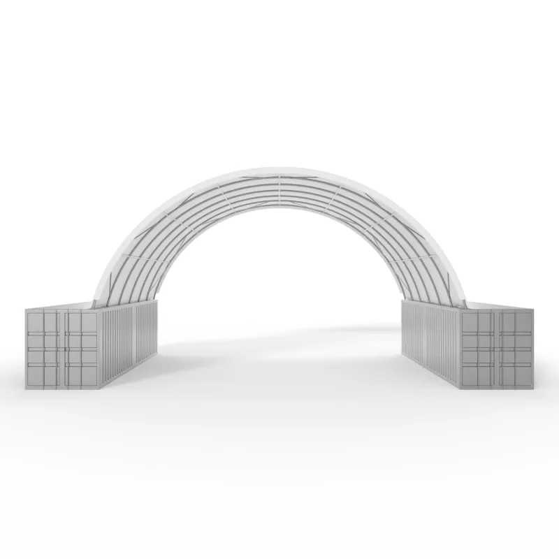 Strecha kontajnera 12x24m PVC 900g/m2