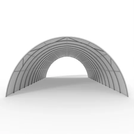 Oblúková plachtová hala 12,2x30m PVC 900g/m²