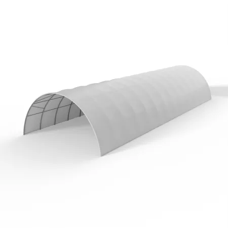 Oblúková plachtová hala 12,2x18m PVC 750g/m²