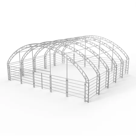 Výbeh pre zvieratá 12x12m PVC 750g/m2