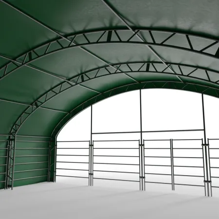 Prístrešok pre zvieratá 10x10 m PVC 900 g/m²