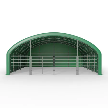 Prístrešok pre zvieratá 10x10 m PVC 900 g/m²