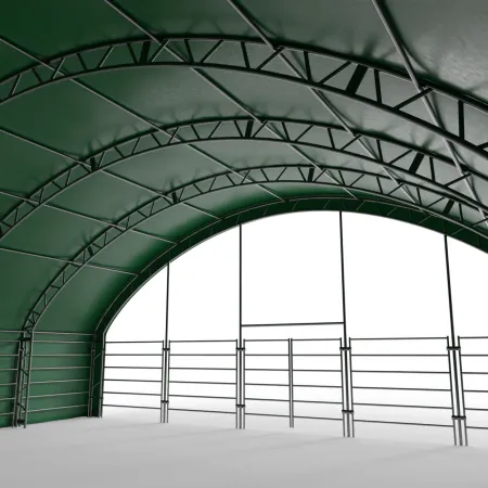 Prístrešok pre zvieratá 12x12 m PVC 900 g/m²