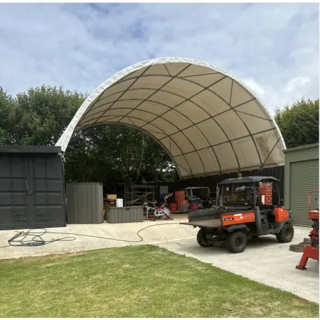 Strecha kontajnera 12x12m PVC 900g/m2