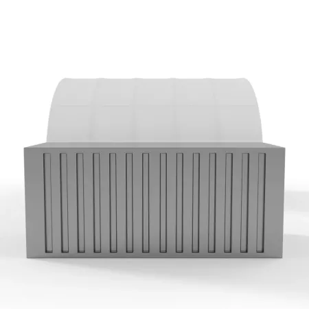 Strecha kontajnera 6x6m PVC 900g/m2