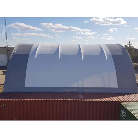 Zosilnená strecha kontajnera 10x12m PVC 900g/m2