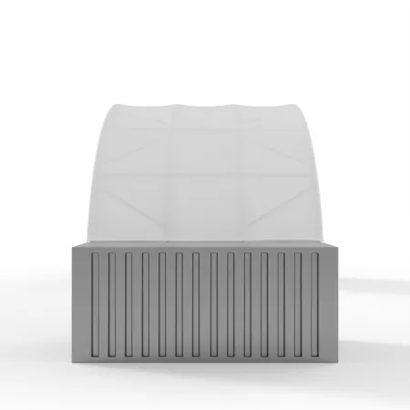 Kontajnerové prestrešenie 10x6 m PVC 900 g/m²