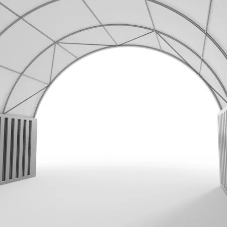 Kontajnerové prestrešenie 8x12 m PVC 900 g/m²