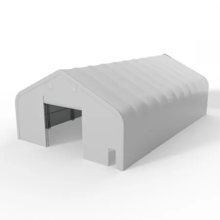 Stanová hala XL so sedlovou strechou 15,25x24,4m PVC 750g/m2