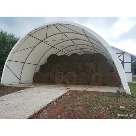 Plachtová hala 9,15x12m PVC 750g/m²