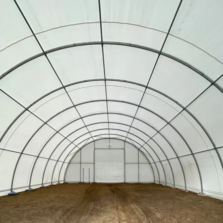 Plachtová hala 12,2x18m PVC 750g/m²