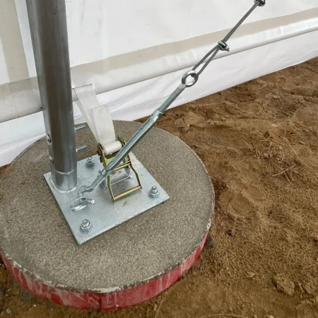 Plachtová hala 12,2x24m PVC 900g/m²