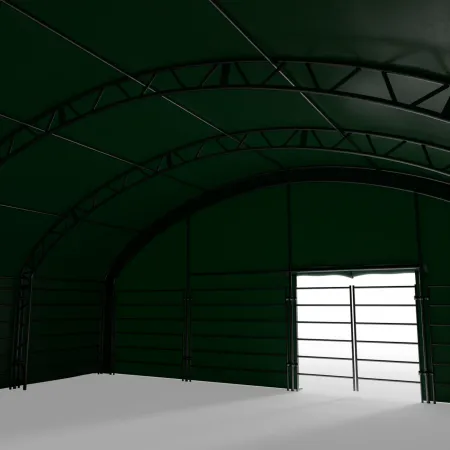 Predná stena pre výbeh pre zvieratá 10x10m PVC 750g/m²