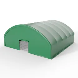 Predná stena pre výbeh pre zvieratá 12x12m PVC 750g/m²