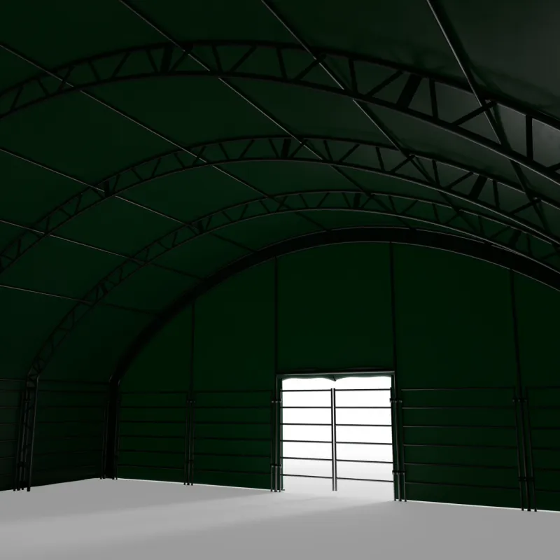 Predná stena pre výbeh pre zvieratá 12x12m PVC 750g/m²