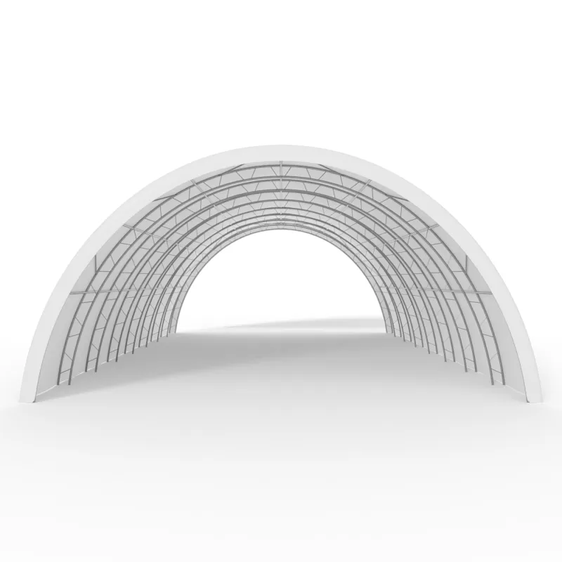 Zosilnená oblúková stanová hala 12,2x18 m PVC 900 g/m²