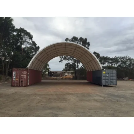 Kontajnerové prestrešenie 12x24 m PVC 900 g/m²