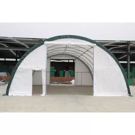 Zakrivená stanová hala 9,15x12m PVC 900g/m2