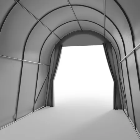 Plachtový garážový stan 4,3x9,2 m PVC 900 g/m²