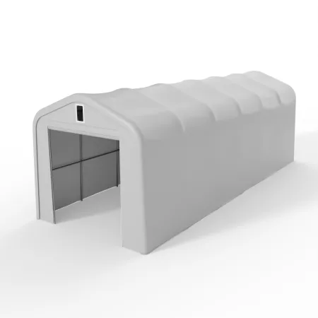 Garážový stan so sedlovou strechou 5,5x15 m PVC 900 g/m²