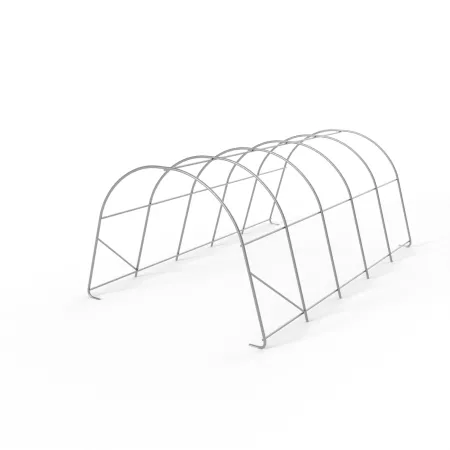 Plachtový garážový stan 3,66x6,1 m PVC 750 g/m²