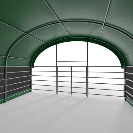 Prístrešok pre zvieratá 6x6 m PVC 900 g/m²