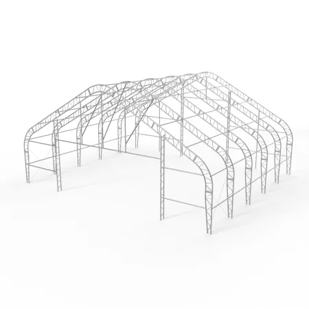 Letecký hangár 13x13 m PVC 900 g/m²